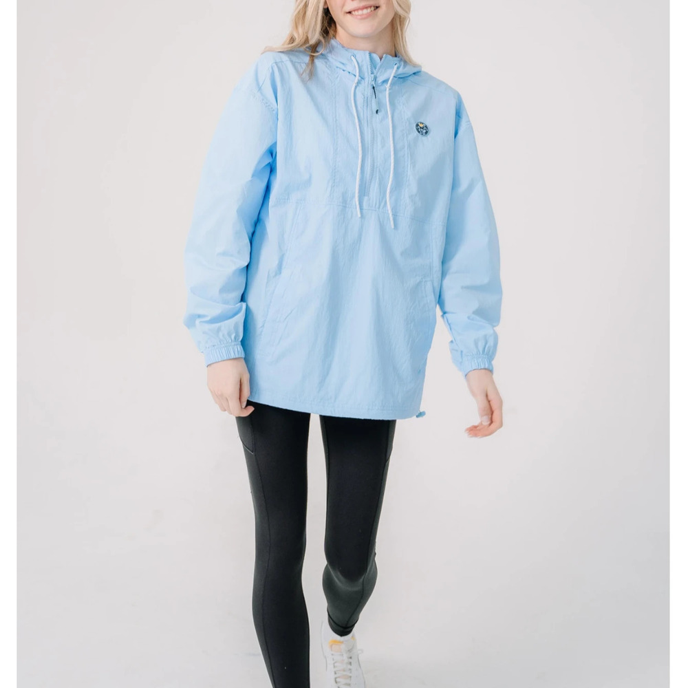GOAT Rain Dance Windbreaker kids Y2K Carolina Blue XL A006201